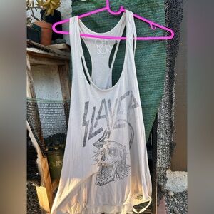 Slayer Light Gray Tank Top